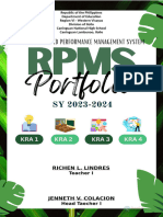 E-RPMS PORTFOLIO (Design 1) 2023-2024 - DepEdClick