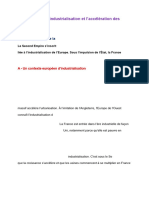 ch2-L&#039 Industrialisation Et l&#039 Accélération Des Transformations Économiques Et Sociales en France.