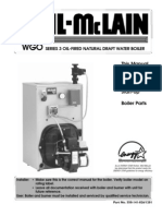 Series 3 Oil-Fired Natural Draft Water Boiler: This Manual Includes: Installation Start-Up Boiler Parts