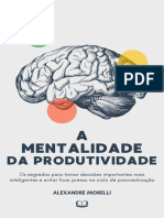 A Mentalidade Da Produtividade