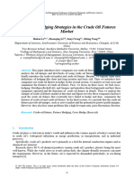 Analysis of Hedging Strategies in The Crude Oil Fu