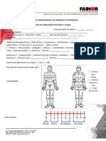 Ficha de Avaliação Postural e Podal PDF