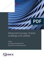 Measured Surveys of Land Buildings and Utilities 3rd Edition Rics