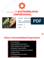 Semana 1 - Ética y Sostenibilidad Empresarial