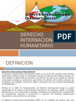 DERECHOS HUMANOS 16 CLASE Derecho Internacional Humanitario