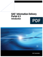 SAS Information Delivery Portal From