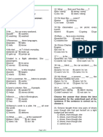 Grammar Activity