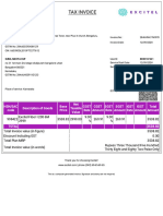 Tax Invoice: Excitel Broadband Pvt. LTD