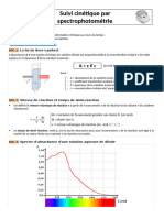 TP 6 Suivi Cinétique Par Spectrophotométrie