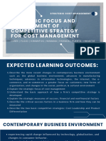 Strategic Cost Management Week 4 5