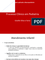 Processo Clínico em Pediatria: Giselle Silva e Faria