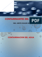 Contaminantes Del Agua