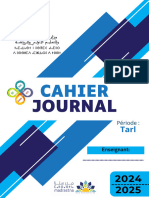 CAHIER JOURNAL - Parcours 1 Et 2