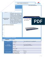 FT-VS-004 - Olt - Gpon - 8P - V1600G1 C.A Telec