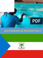 Solucionario de Matemáticas II, La Selectividad de Guinea Ecuatorial, Jesús Mangue MANGUE NFONO