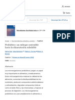 Probiótico - Un Enfoque Sostenible Hacia La Alimentación Saludable - SpringerLink