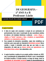 3° Ano - Aula 06 - Brasil - Diversidade Cultural - 104023
