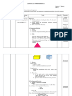 Lesson Plan in Mathematics 5 - Observation May 15, 2023 Cot 2