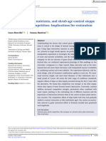 Ecosphere - 2022 - Morcillo - Interacting Water Nutrients and Shrub Age Control Steppe Grass On Shrub Competition