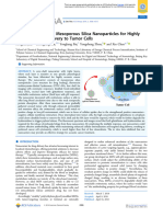 Multiple-Responsive Mesoporous Silica Nanoparticles For Highly