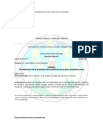 Esquema Sobre El Procedimiento en La Resolución de Los Conflictos Colectivos de Carácter Económico Social