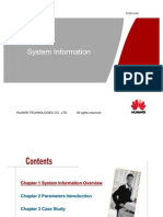 Huawei System Information ISSUE - 1.6