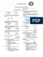 Long Test English 8