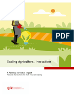 Scaling Agricultural Innovations