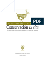 Conservación Ex Situ en Colombia