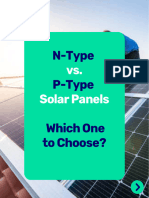 N Type vs. P Type Solar Module Details