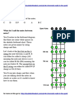 Ukulele Fretboard 2