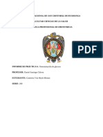 Informe 6 de Bioquimica