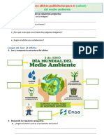 D1 A1 FICHA COM. Leemos Afiches Publicitarios para El Cuidado Del Medio Ambiente.