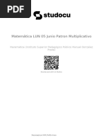 Matematica Lun 05 Junio Patron Multiplicativo