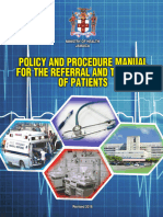 Revised MOH Policy and Procedure Manual For The Referral and Transfer of Patients 22.09.16