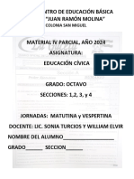 Cuadernillo Iv Parcial Cívica Octavo 2024