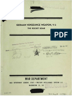 German Vengeance Weapon V 2