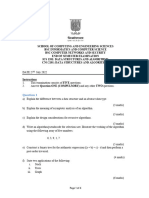 CNS 2101 - Data Structures and Algorithms - July 2023