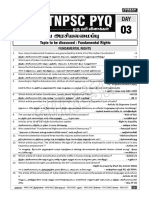 TNPSC PYQ - Indian Polity - One Liner - 03