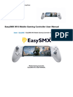 m15 Mobile Gaming Controller Manual