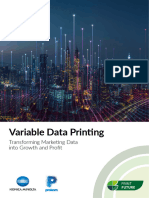 Digital Printing White Paper Konica Minolta 