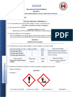 Hoja de Seguridad VELOCHE