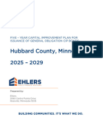 Hubbard County 2025 - 2029 CIP 091724