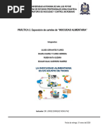 Reporte de Inocuidad y Control Microbiano