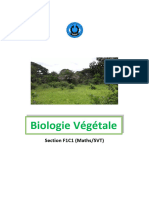 Cours Biologie Végétale F1C1-FASTEF