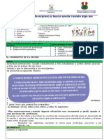 Sesión Tutoría 16 de Septiembre Me Expreso y Busco Ayuda