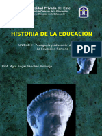 La Educación Romana