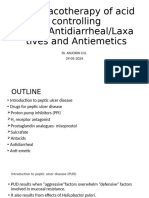 Pharmacotherapy of Acid Controlling Drugs, For Students