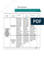 Rúbrica Evidencia 1 