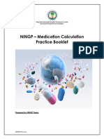 Medication Calculation Practice Booklet